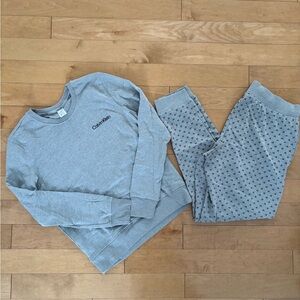 Calvin Klein Light Gray Lounge Set